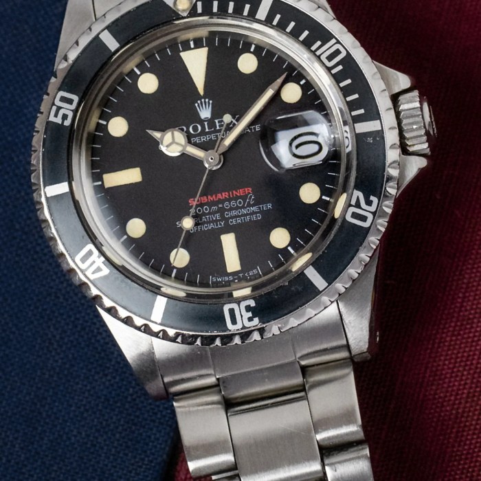 Red rolex submariner